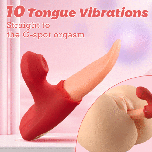 Upgraded 2 IN 1 Flapping Tongue Clit Sucking G-spot Vibrator - Image 4
