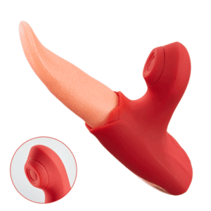 Upgraded 2 IN 1 Flapping Tongue Clit Sucking G-spot Vibrator