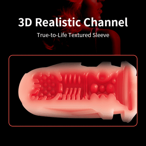 Leten ThundercoreX 6 Thrusting Infrared Heated Realistic Vaginal Masturbator - Image 3