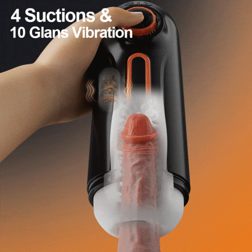 6 IN 1 10 Vibrating & Thrusting Fleshlight 4 Sucking - Image 6